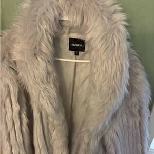 Faux Fur Coat Express Size XL